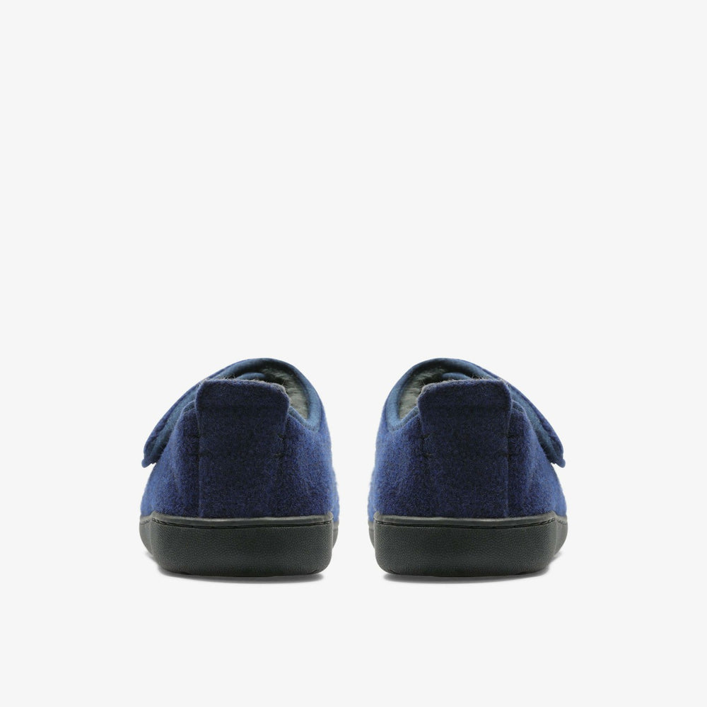 King Riptape Slipper Navy | Clarks on Sale - Men