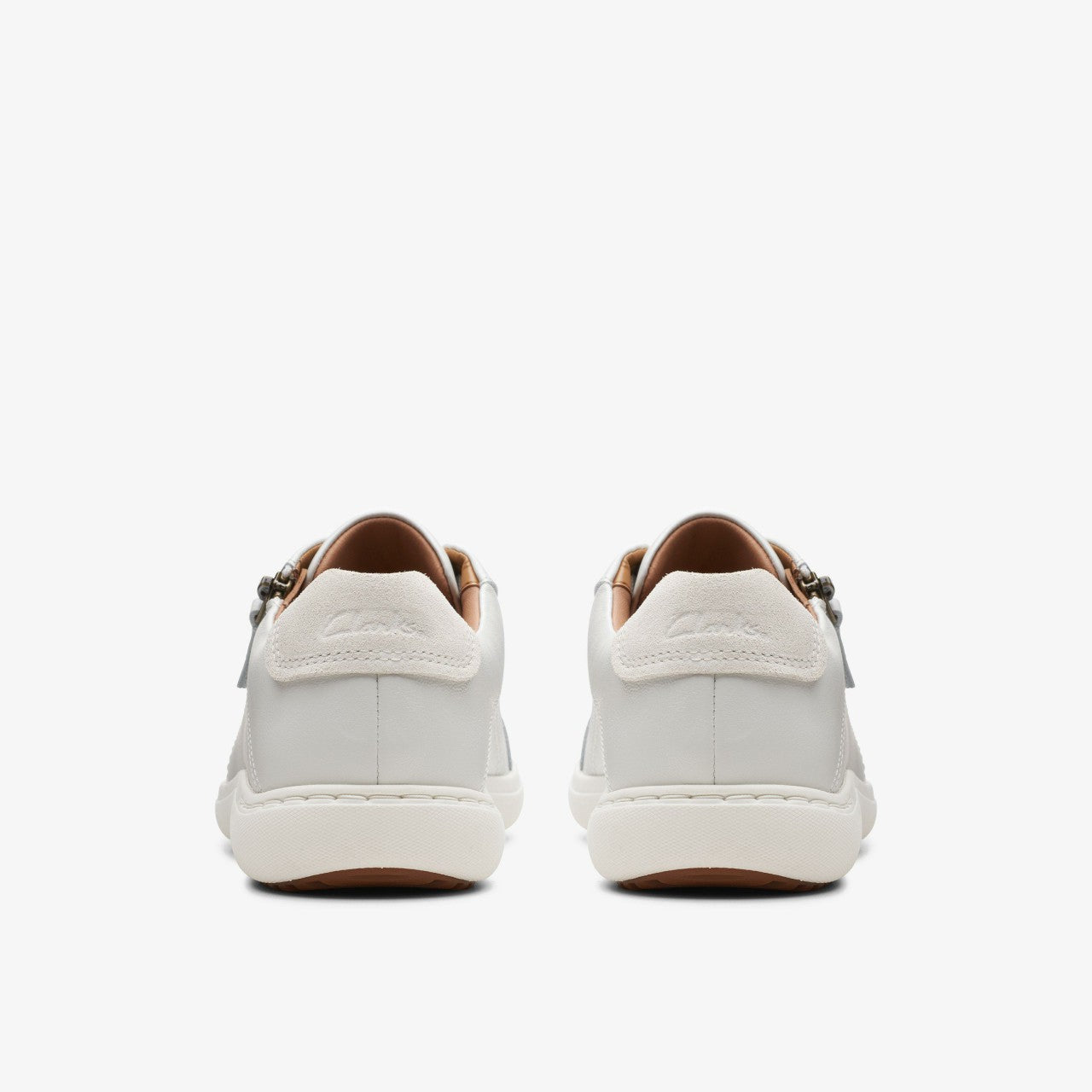 Nalle Lace White Leather | Clarks for sale - Women