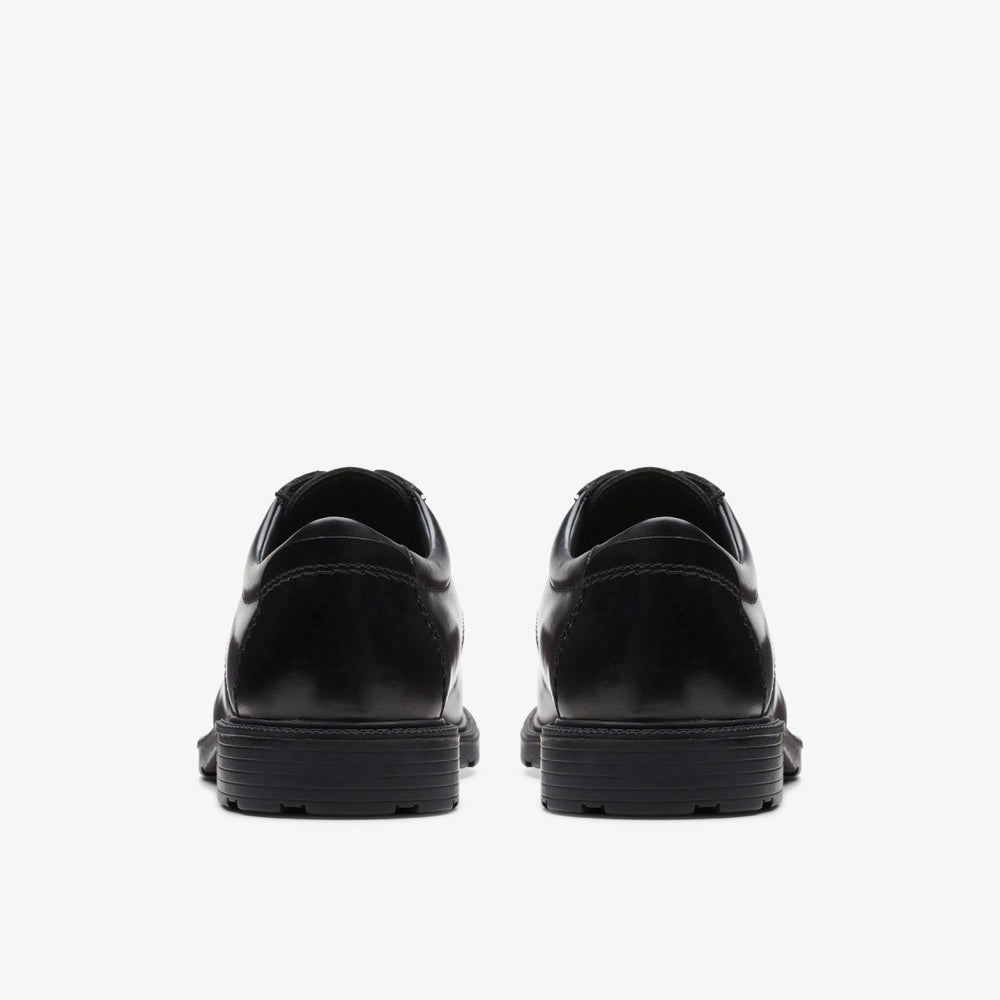 Kerton Lace Black Leather | Clarks for sale - Men