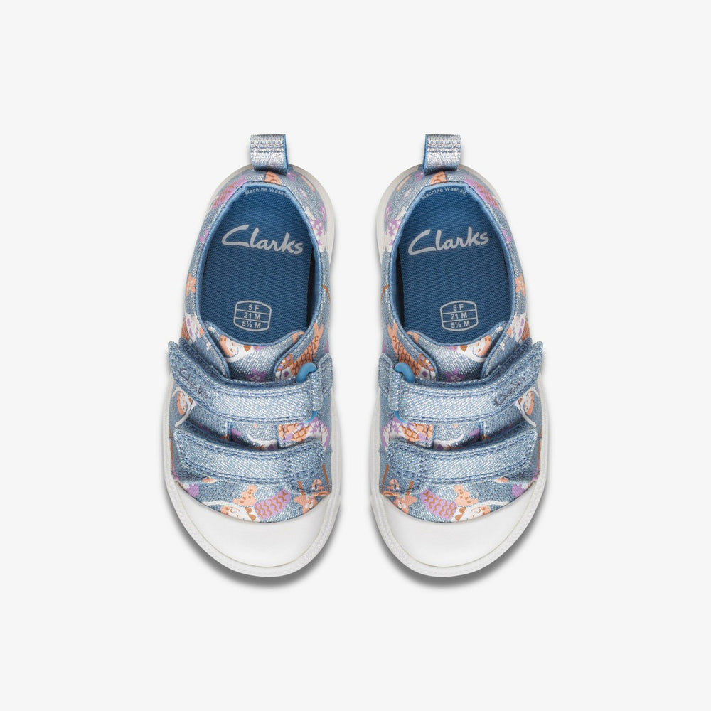 City Bright Toddler Denim | Clarks outlet - Kids