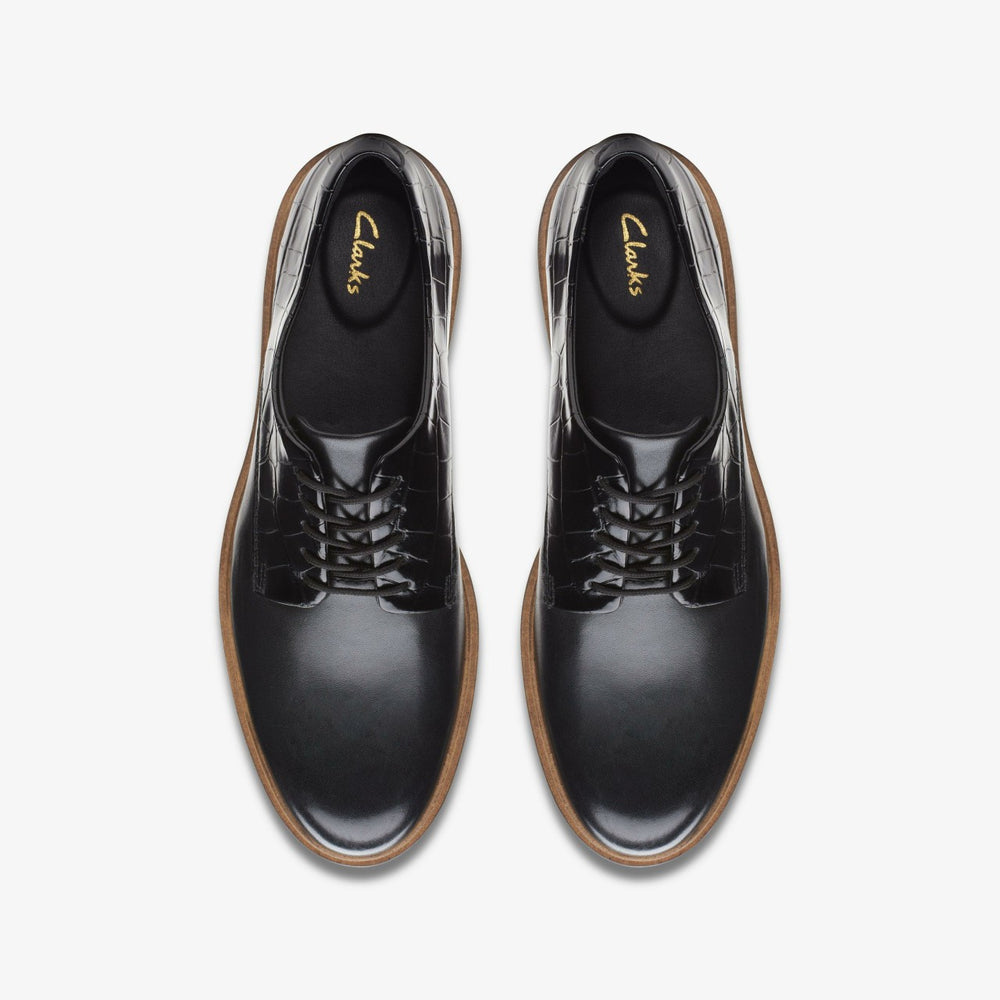 Glickly Derby Black Combination | Clarks for sale - Women