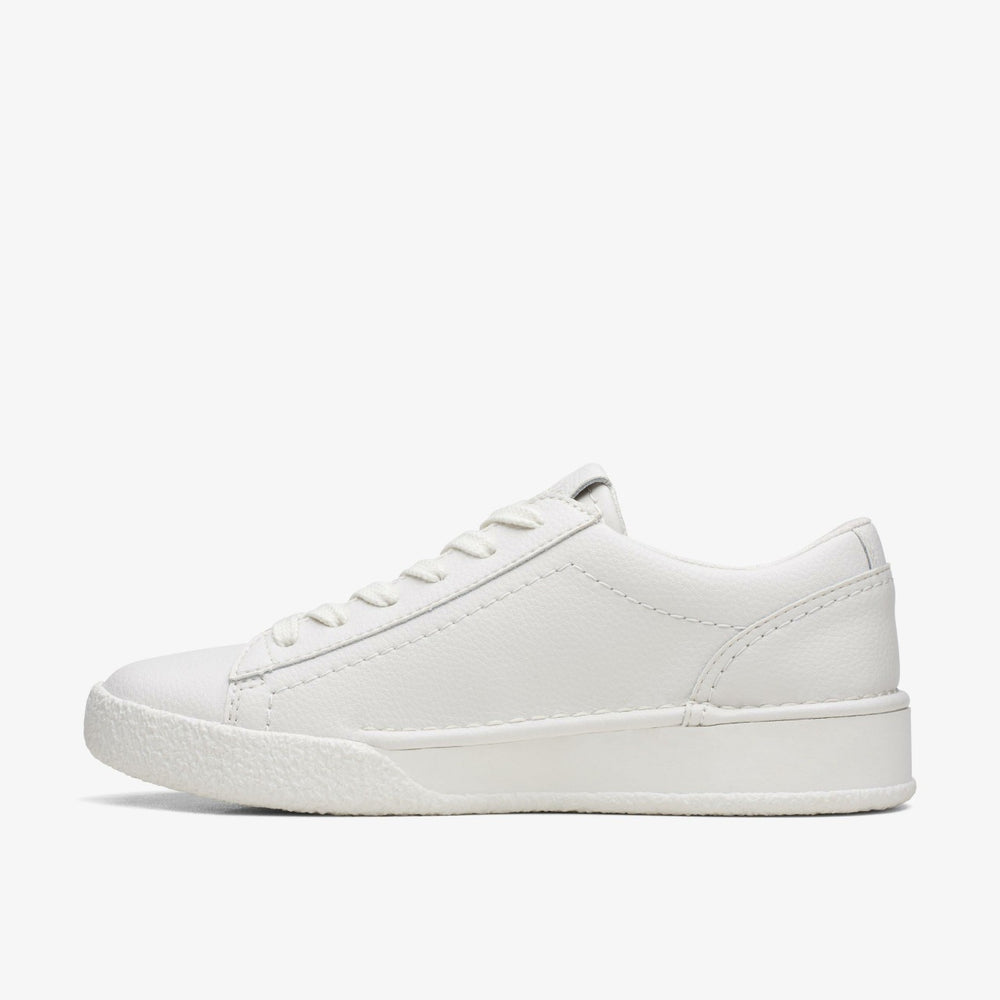 Craft Cup Walk White Leather | Clarks discount - Women