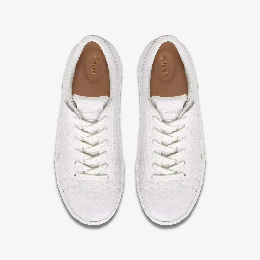 Craft Cup Walk White Leather | Clarks discount - Women