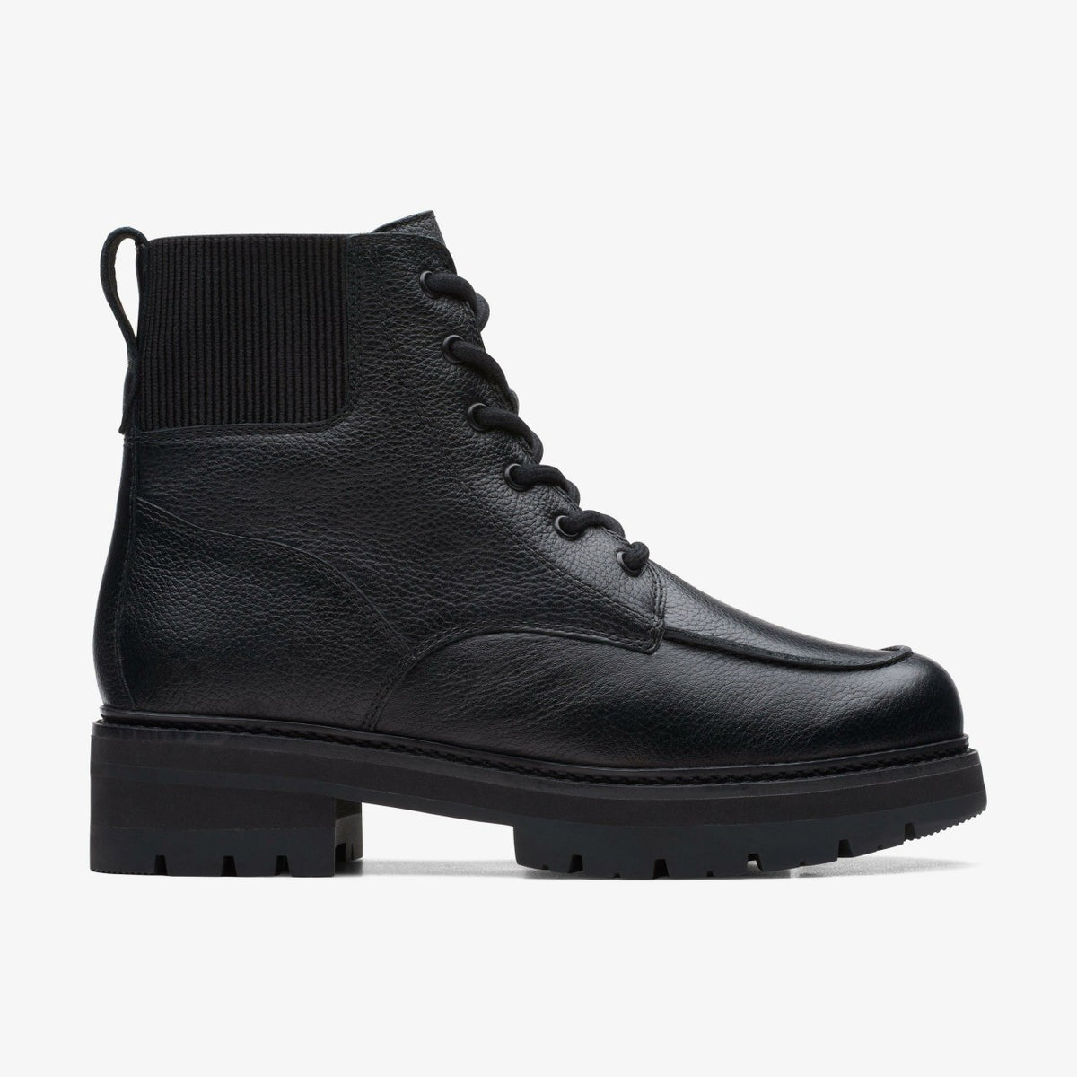 Orianna Mid Black Warmlined Leather | Clarks for sale - Women