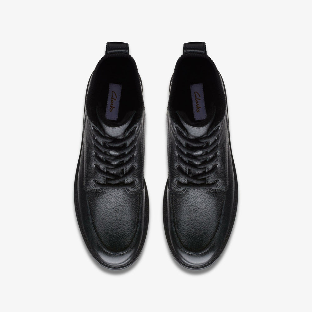 Orianna Mid Black Warmlined Leather | Clarks for sale - Women