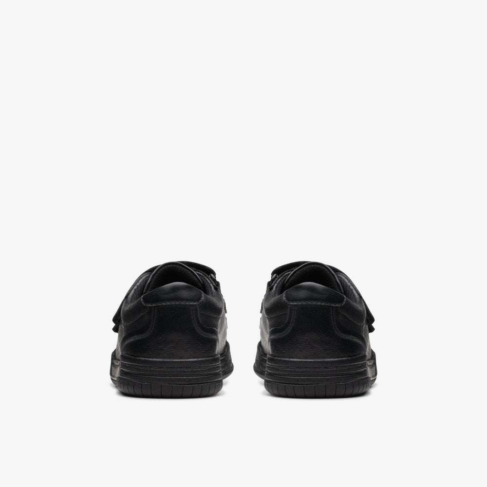 Fawn Strap Kid Black Leather | Clarks for sale - Kids