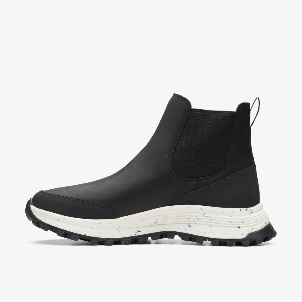 ATL Trek Up Waterproof Black Leather | Clarks outlet - Women