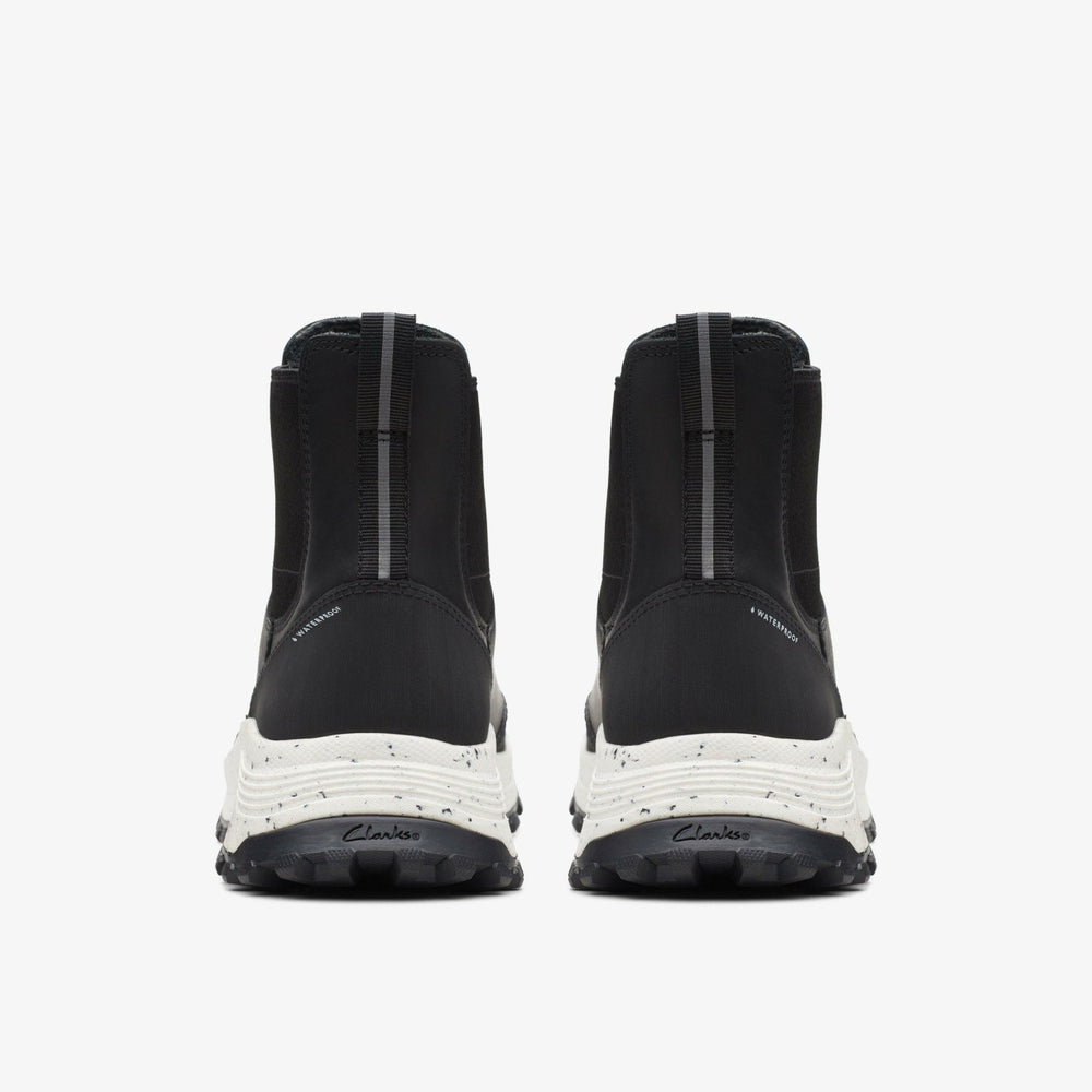 ATL Trek Up Waterproof Black Leather | Clarks outlet - Women