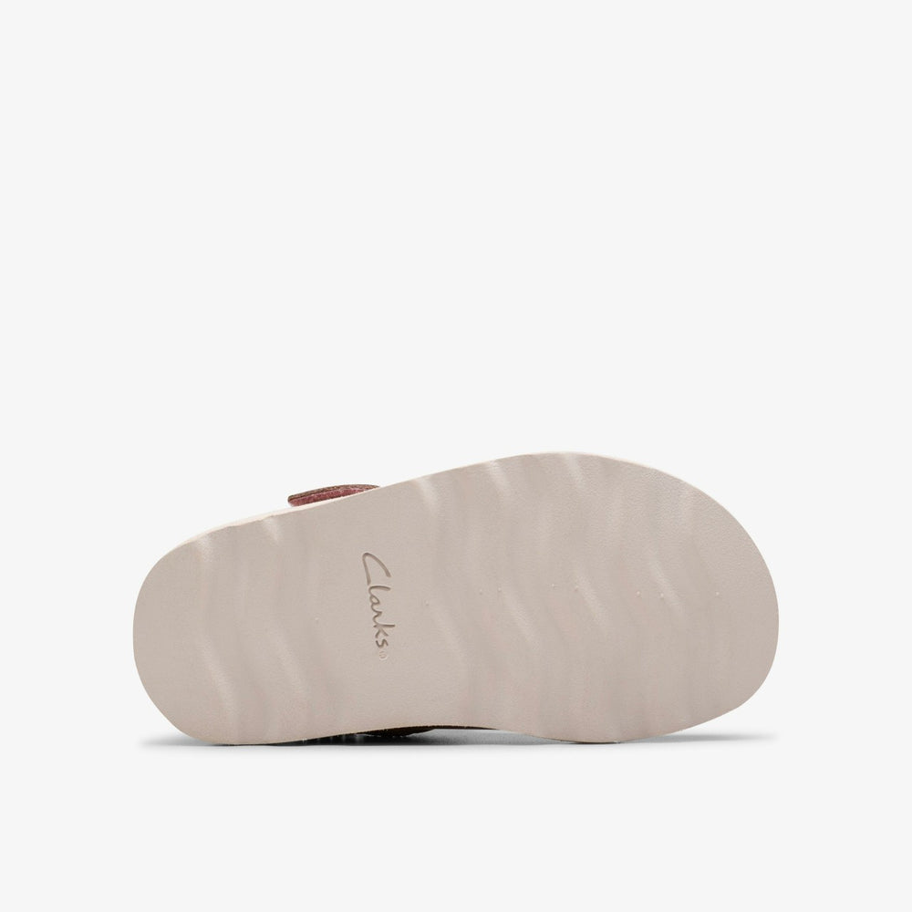 Crown Teen Toddler Dusty Pink Patent | Clarks online - Kids