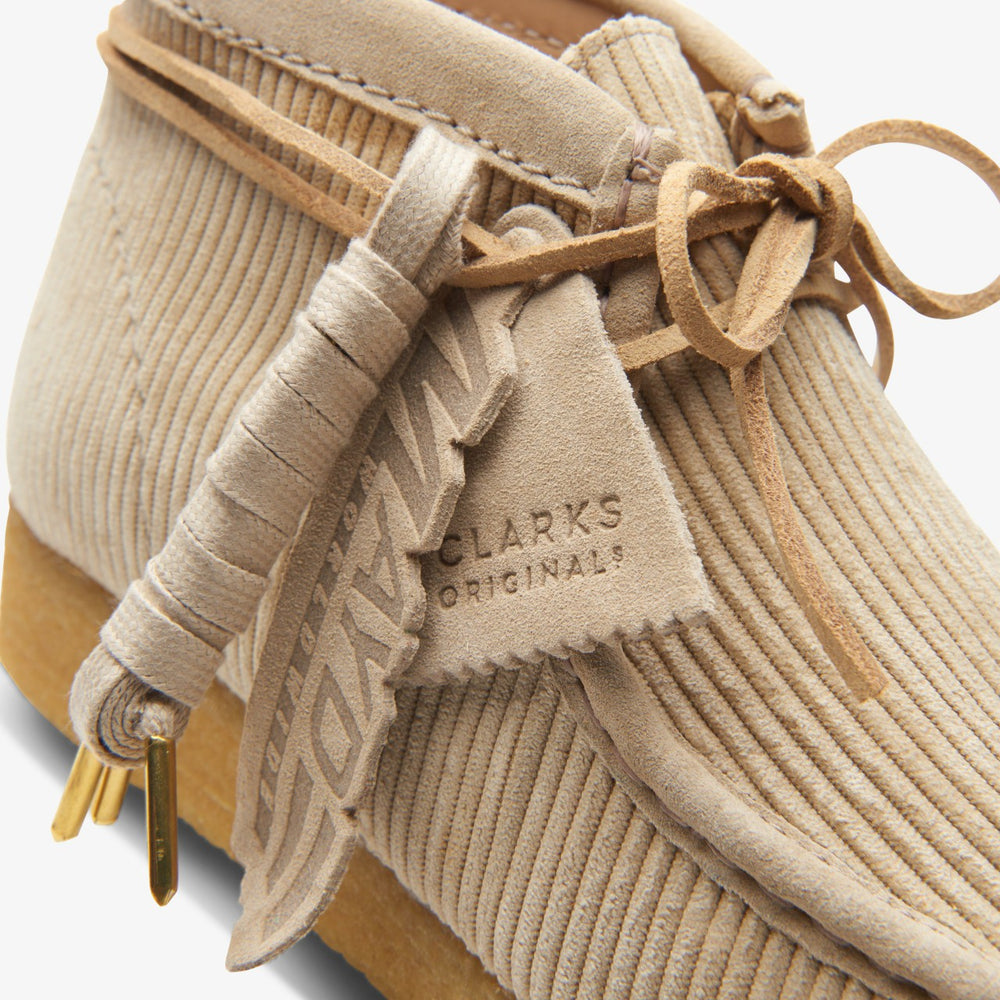 Wallabee Boot Sand Cord | Clarks outlet - Women