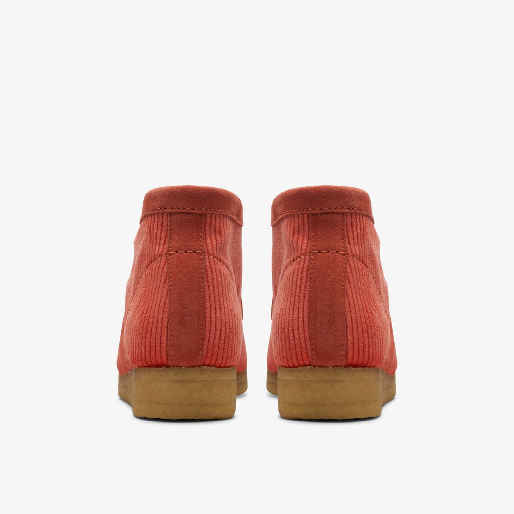 Wallabee Boot Coral Cord | Clarks for sale - Women
