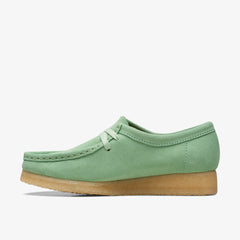 Wallabee Pine Green | Clarks discount - Women