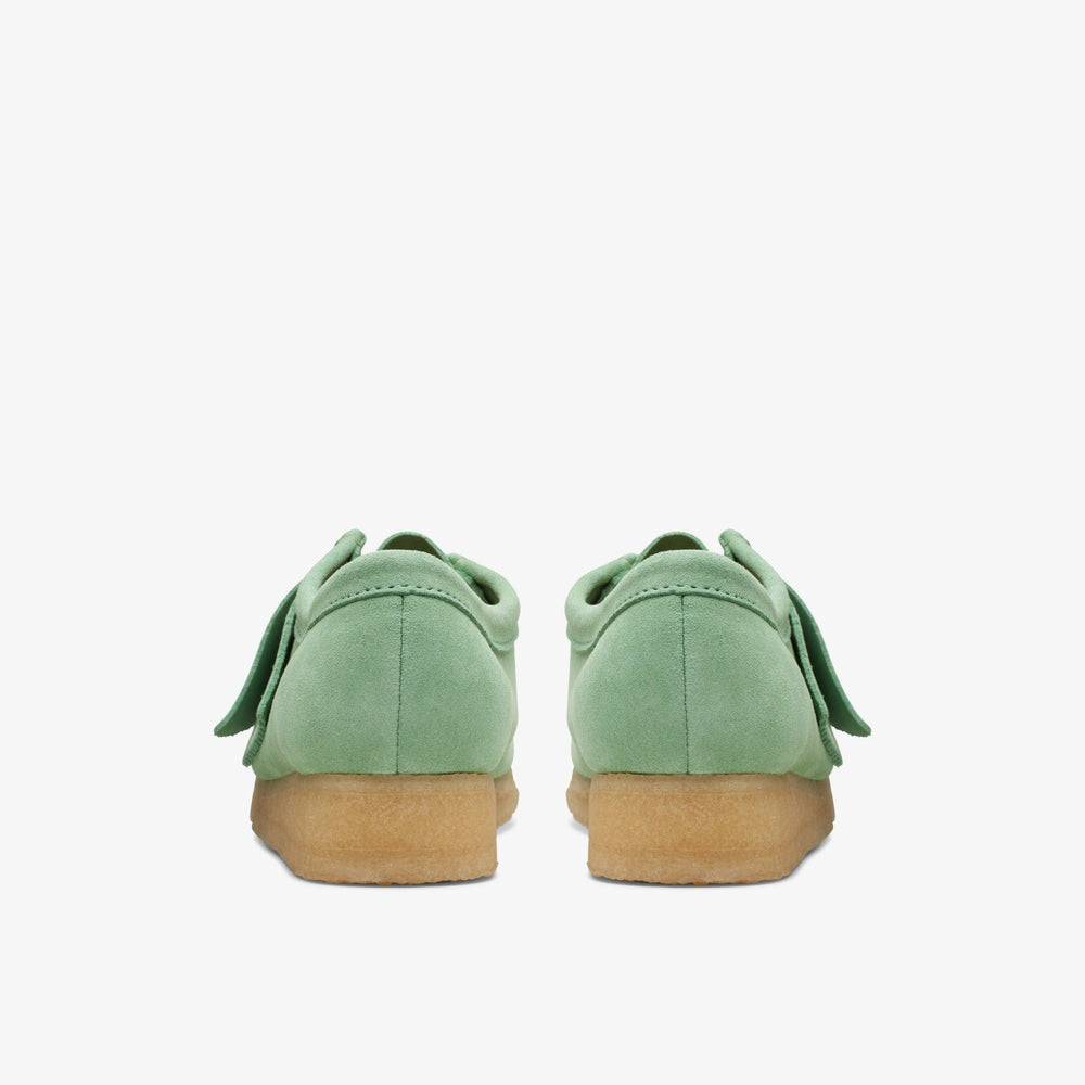 Wallabee Pine Green | Clarks discount - Women