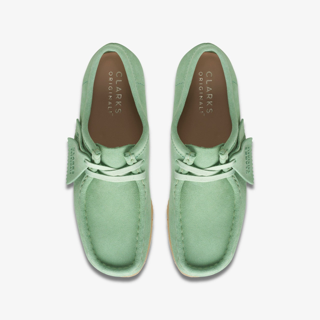 Wallabee Pine Green | Clarks discount - Women