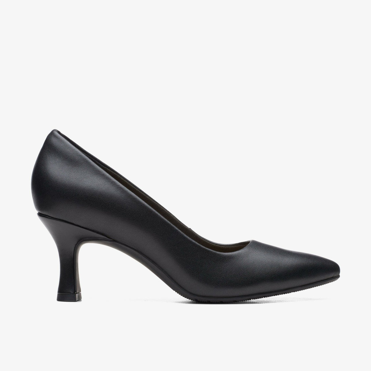 Kataleyna Gem Black Leather | Clarks outlet - Women
