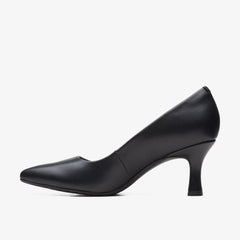 Kataleyna Gem Black Leather | Clarks outlet - Women