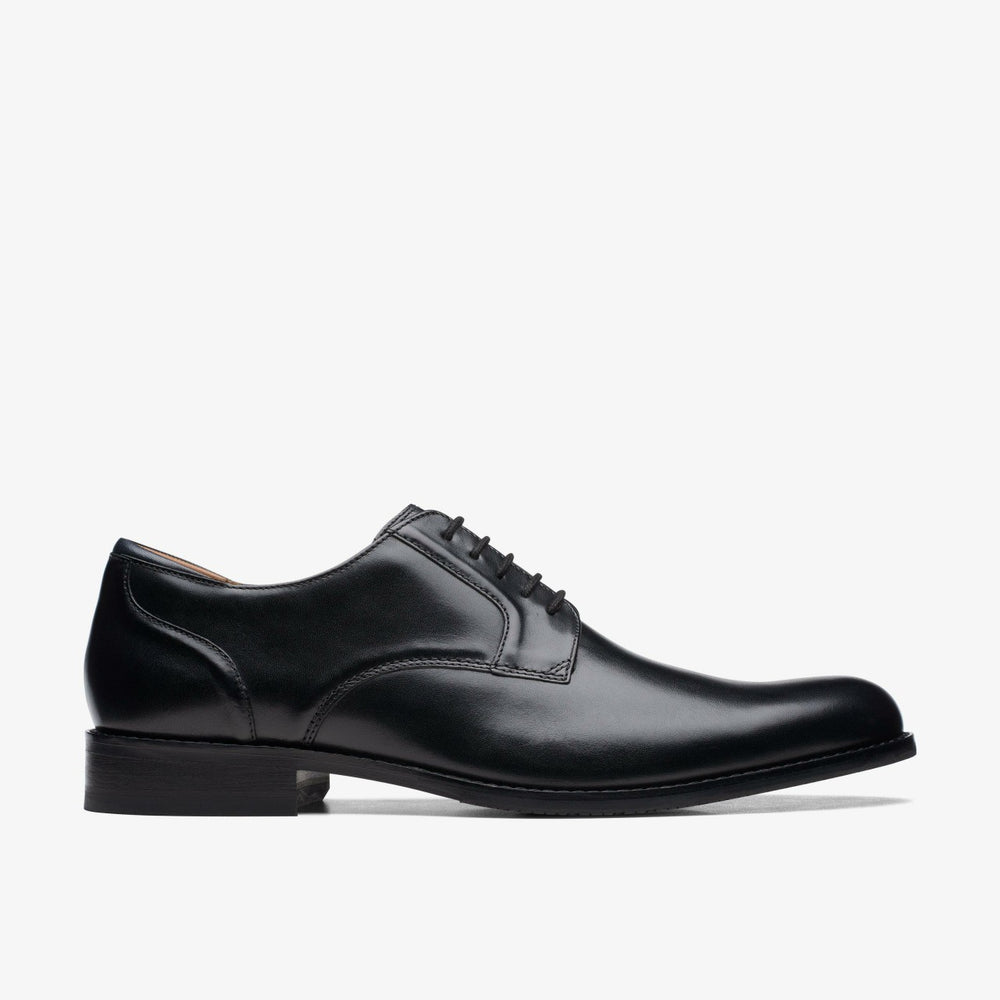 Craft Arlo Lace Black Leather | Clarks Sale - Men