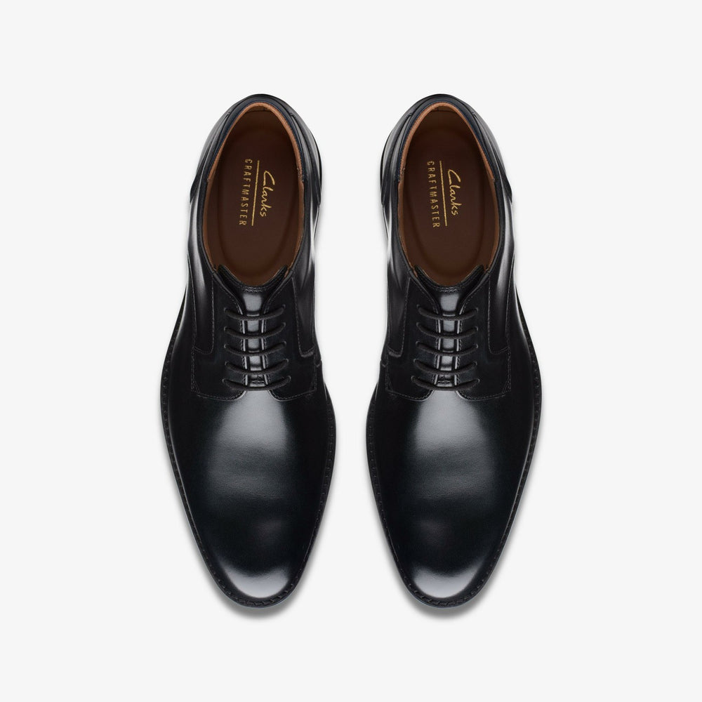 Craft Arlo Lace Black Leather | Clarks Sale - Men