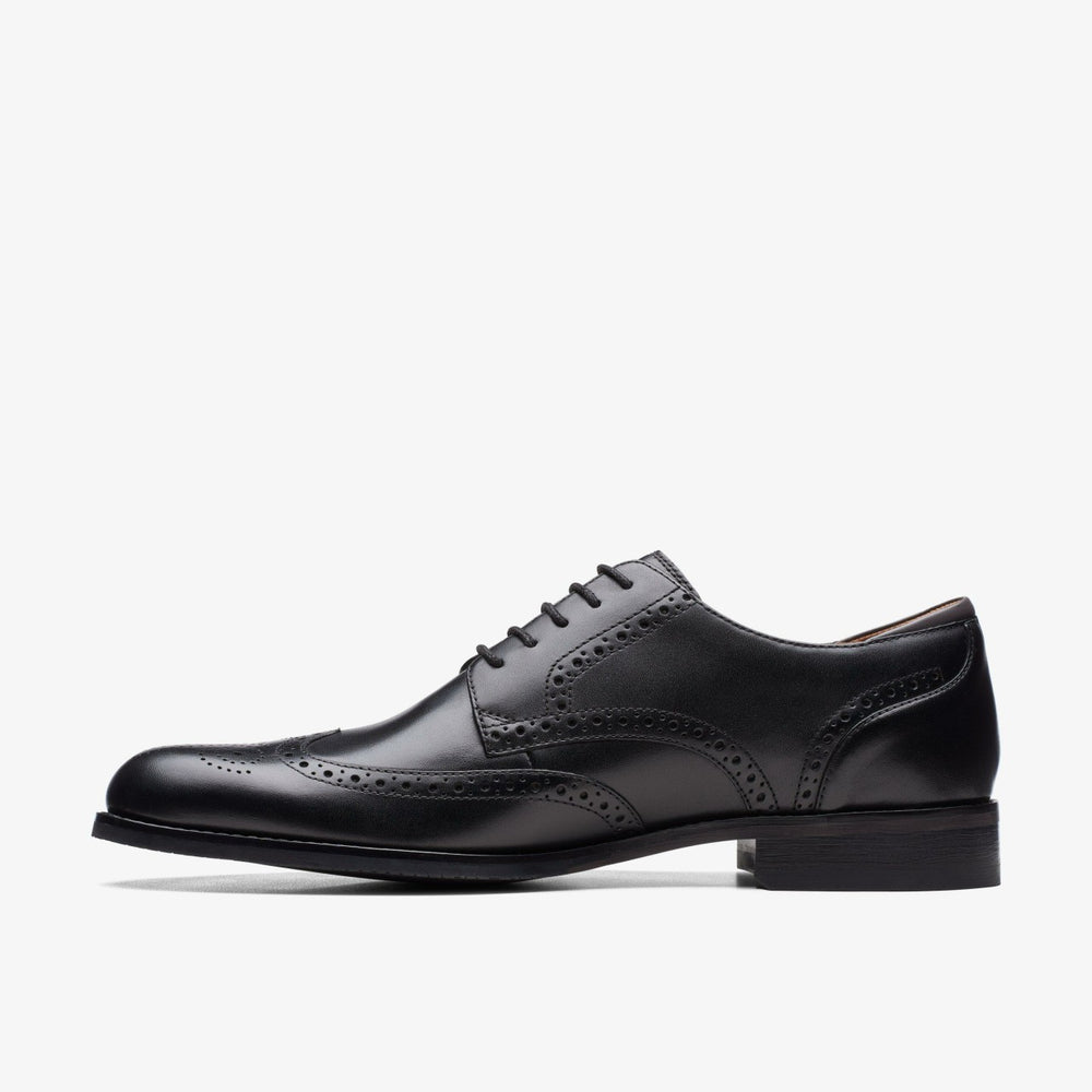 Craft Arlo Limit Brogue Black Leather | Clarks for sale - Men