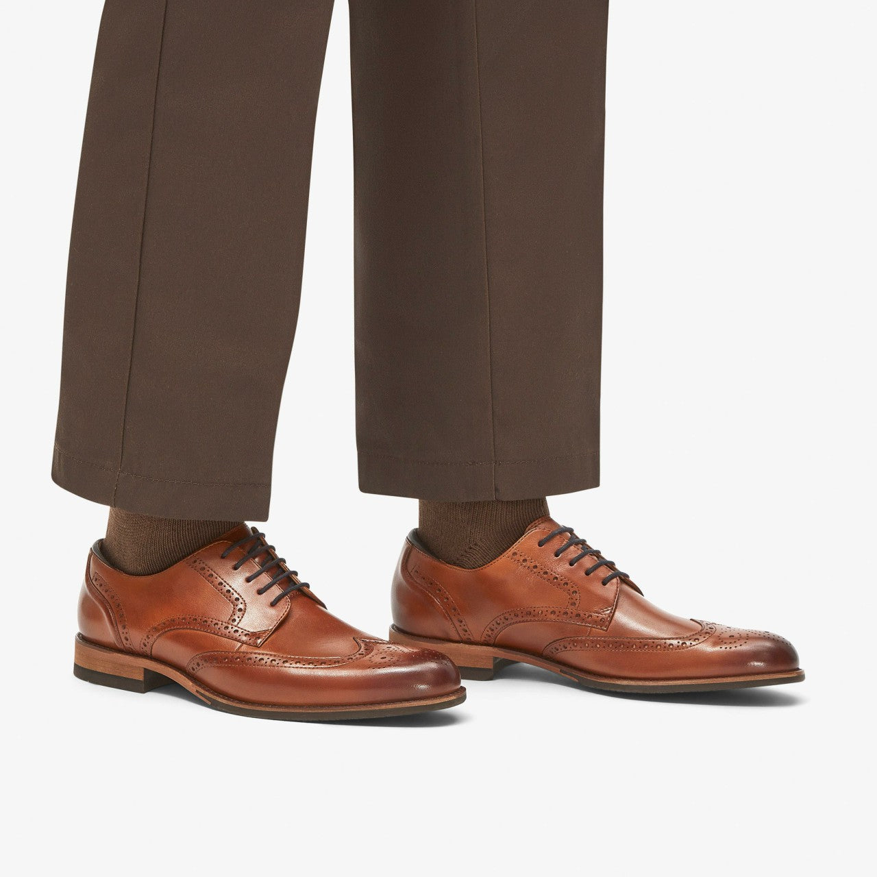 Craft Arlo Limit Brogue Tan Leather | Clarks outlet - Men