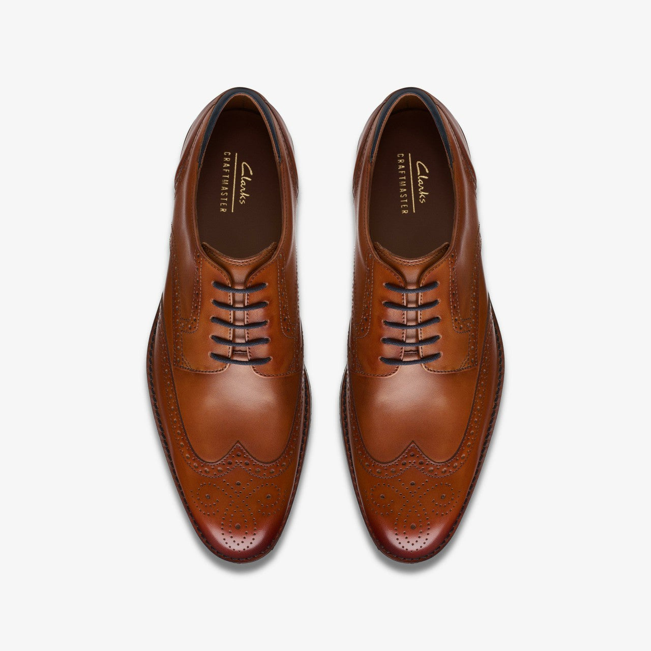 Craft Arlo Limit Brogue Tan Leather | Clarks outlet - Men