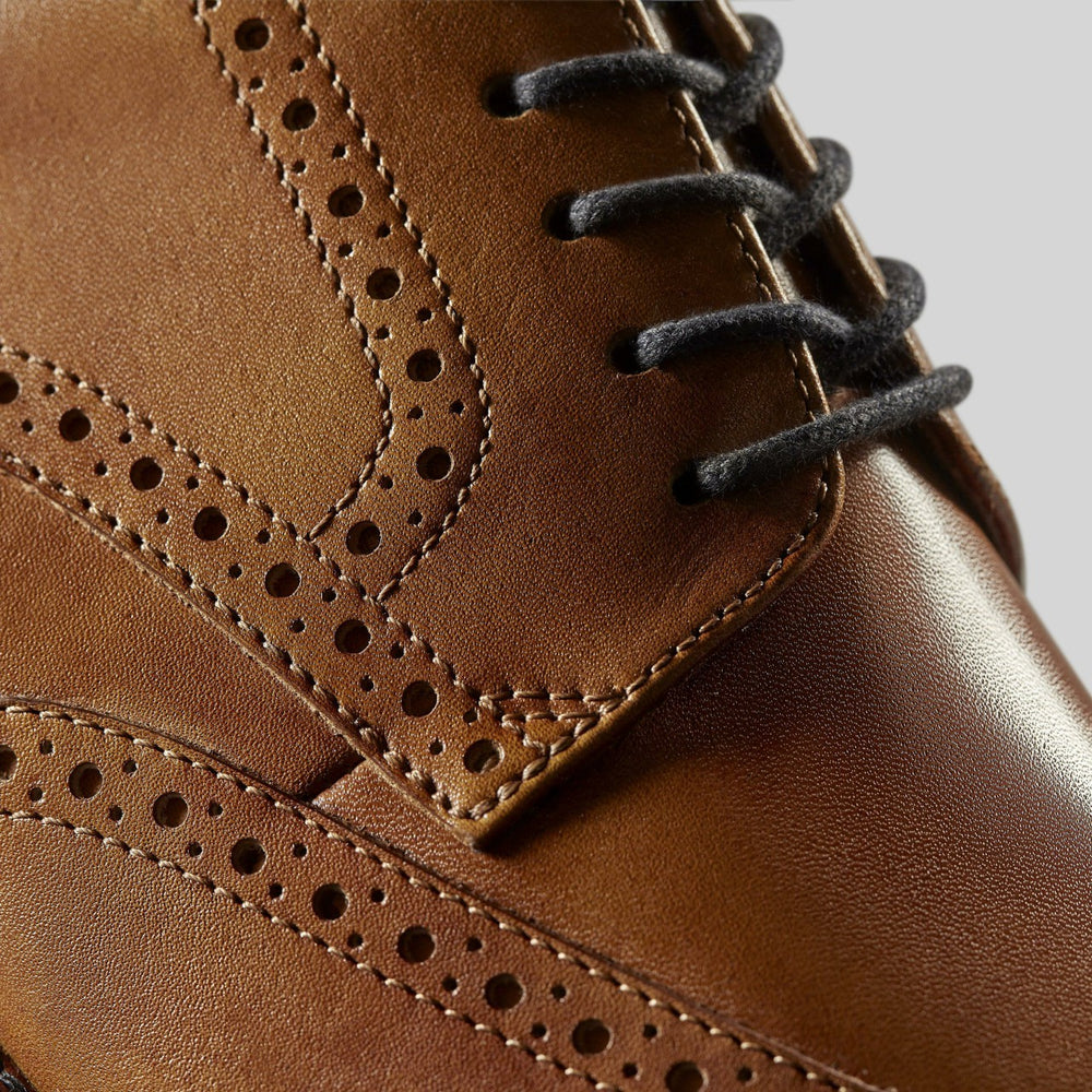 Craft Arlo Limit Brogue Tan Leather | Clarks outlet - Men