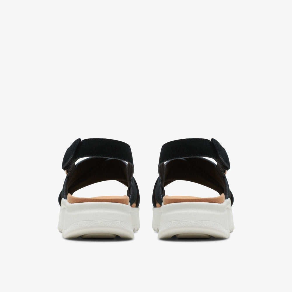 Dash Lite Wish Black Suede | Clarks Sale - Women