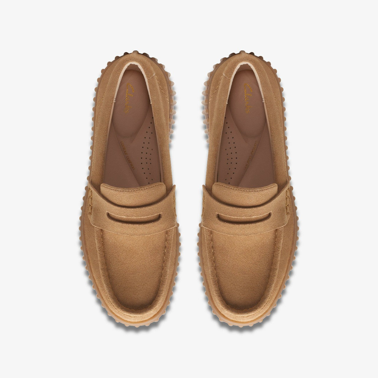 Torhill Penny Loafer Light Tan Suede | Clarks Sale - Women