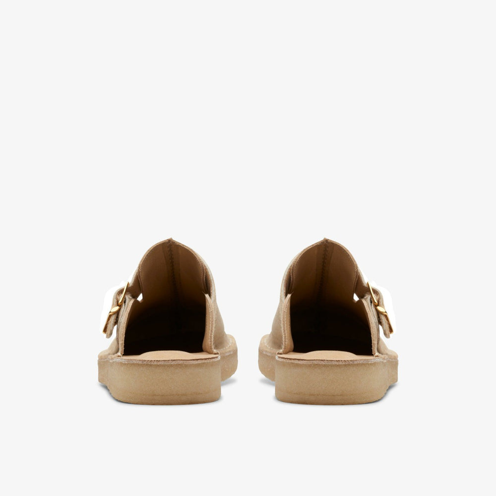 Trek Mule Taupe Interest | Clarks on Sale - Men