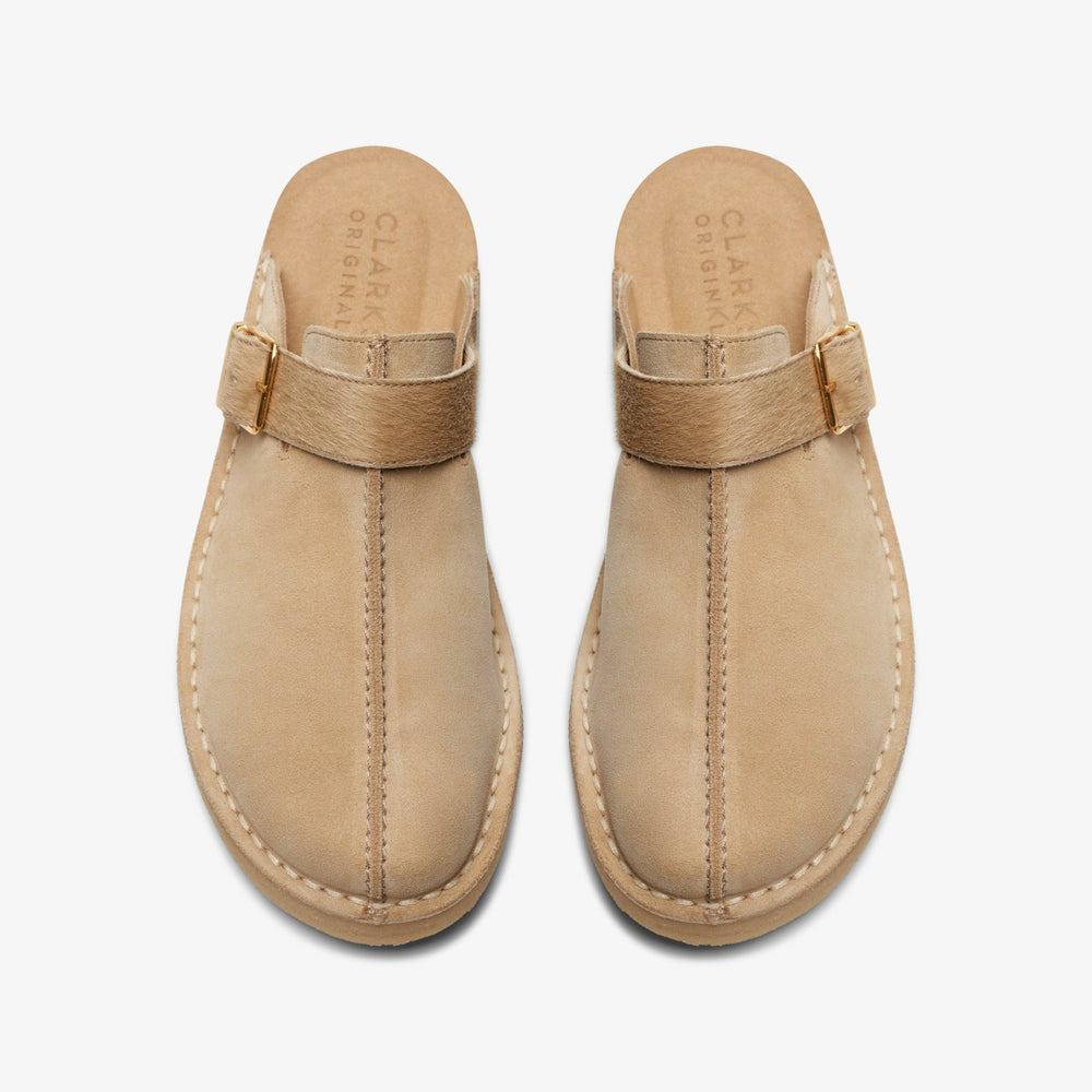 Trek Mule Taupe Interest | Clarks on Sale - Men