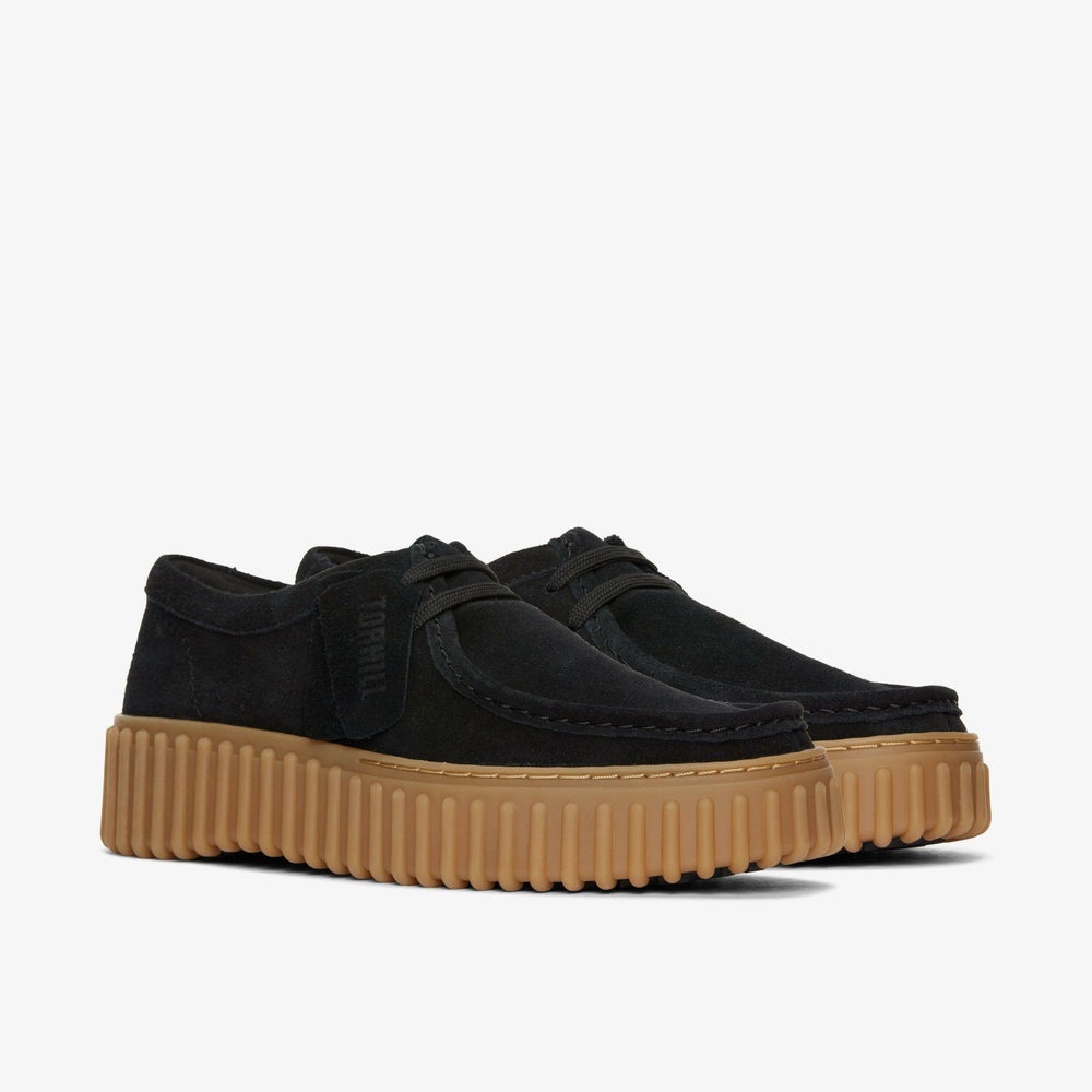 Torhill Bee Black Suede | Clarks discount - Women