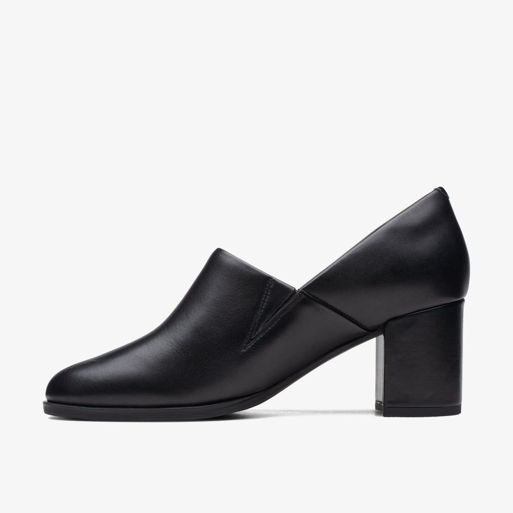 Freva 55 Lily Black Leather | Clarks online - Women