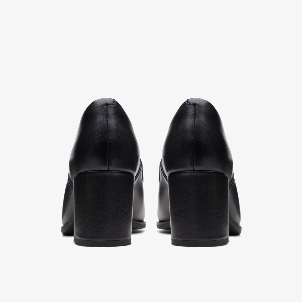 Freva 55 Lily Black Leather | Clarks online - Women
