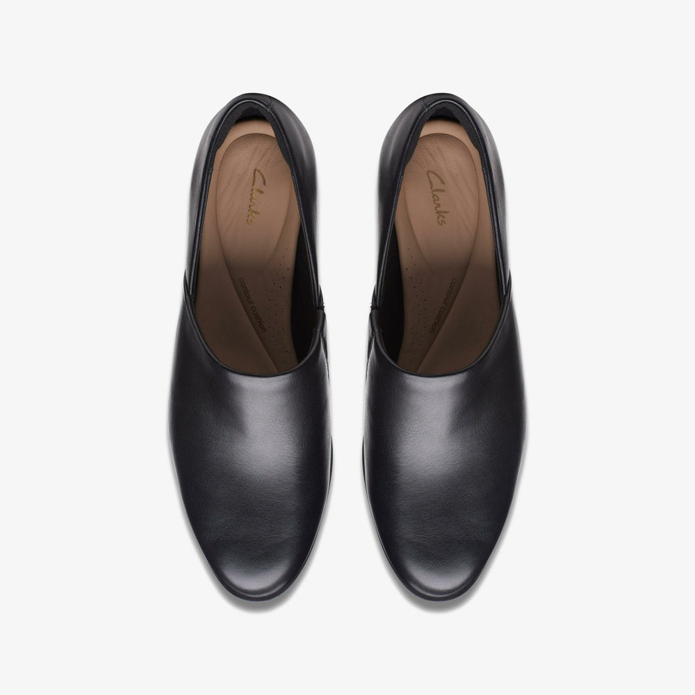 Freva 55 Lily Black Leather | Clarks online - Women