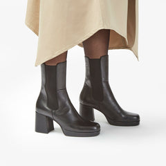Pique Up Black Leather | Clarks outlet - Women