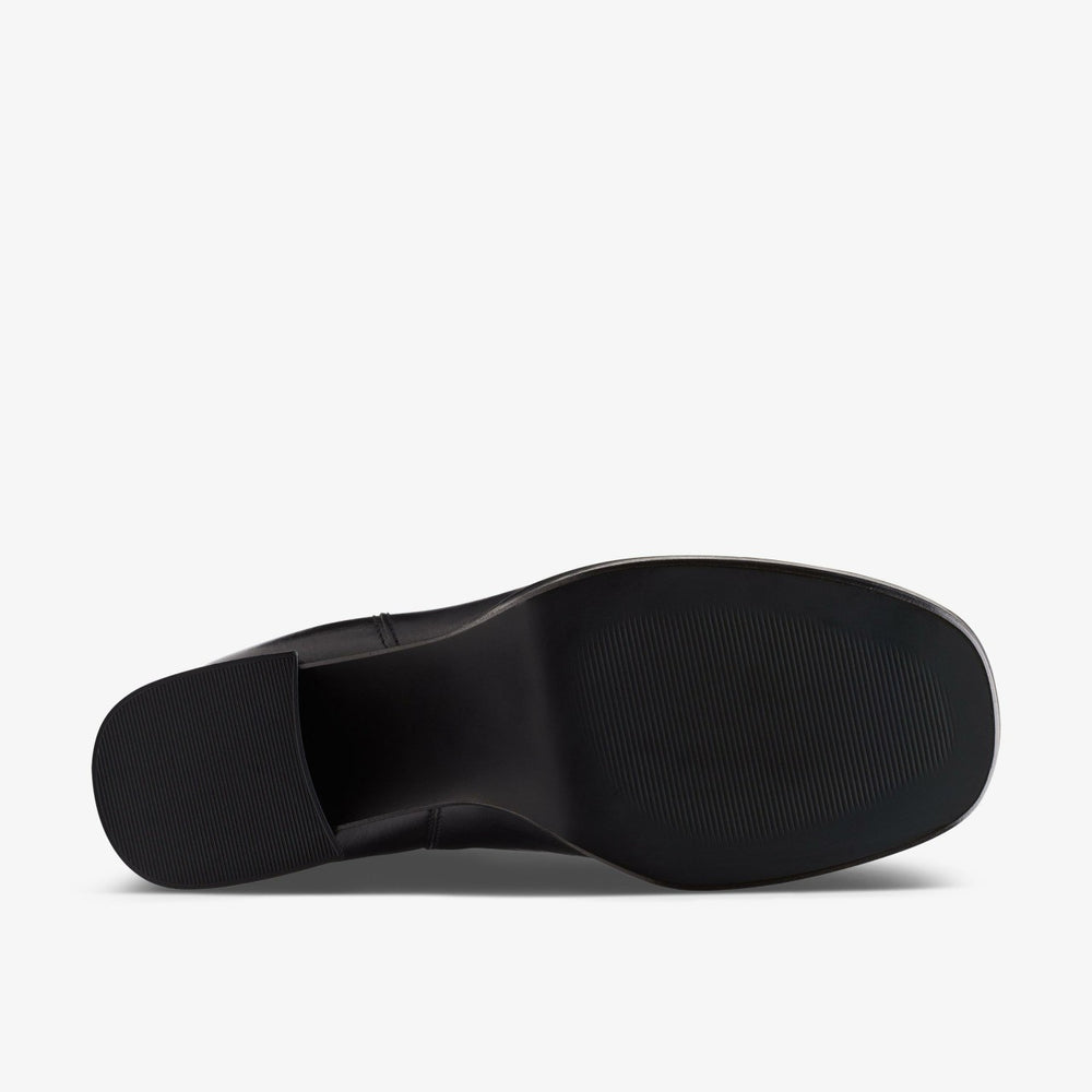 Pique Up Black Leather | Clarks outlet - Women