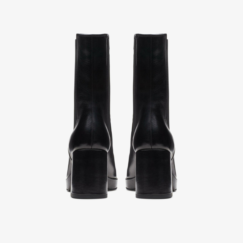 Pique Up Black Leather | Clarks outlet - Women