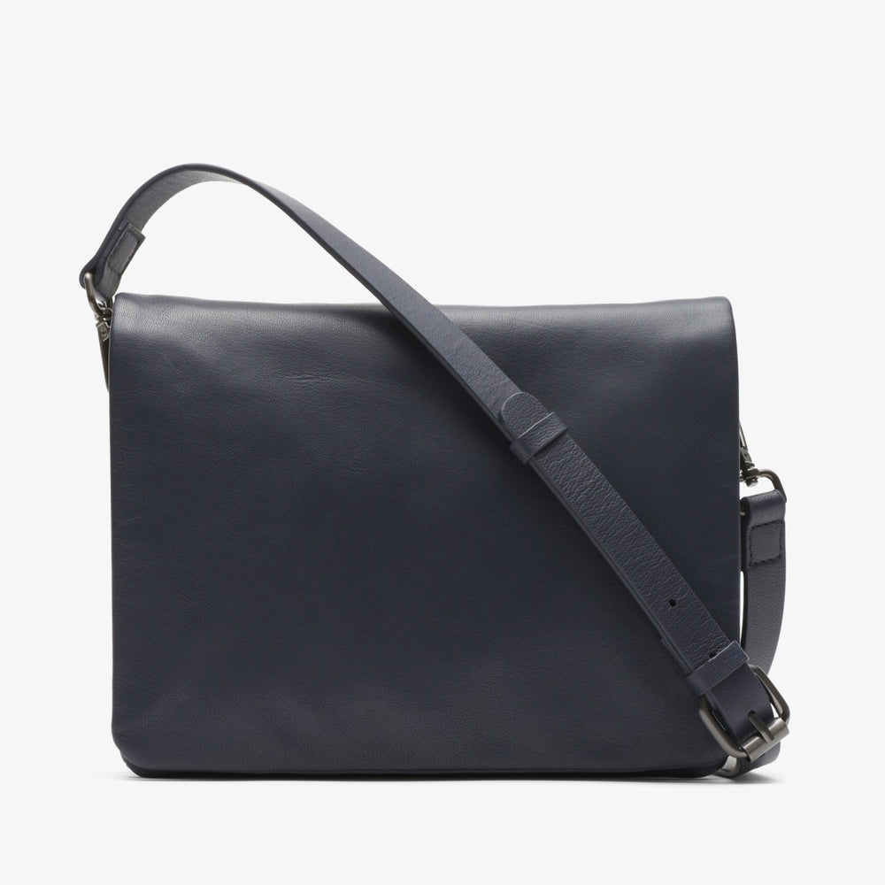 Treen Medium Navy Leather | Clarks outlet - Women