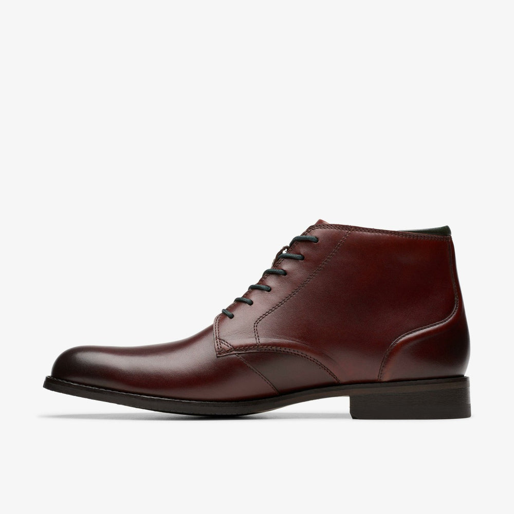 Craft Arlo Hi British Tan Leather | Clarks Sale - Men