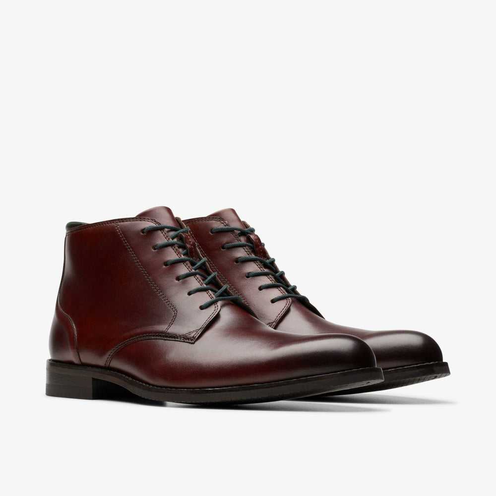 Craft Arlo Hi British Tan Leather | Clarks Sale - Men