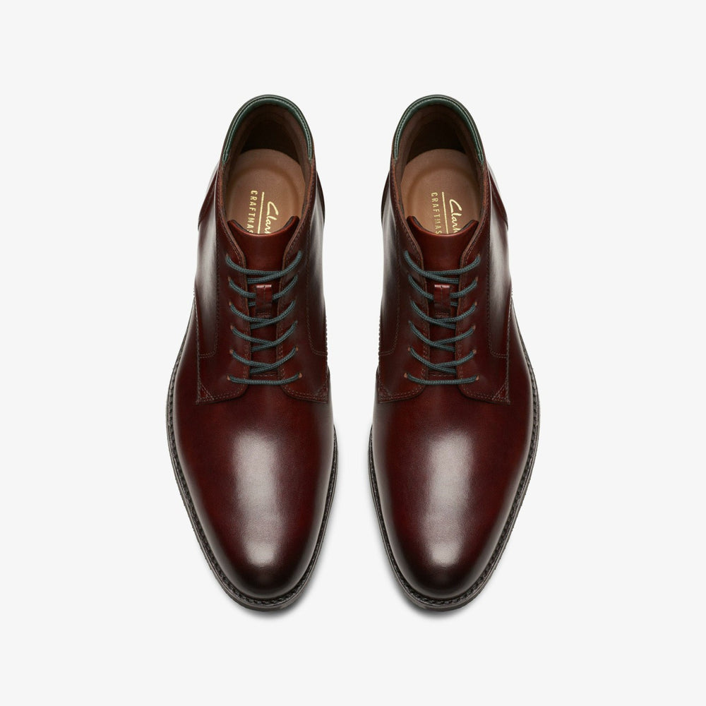 Craft Arlo Hi British Tan Leather | Clarks Sale - Men