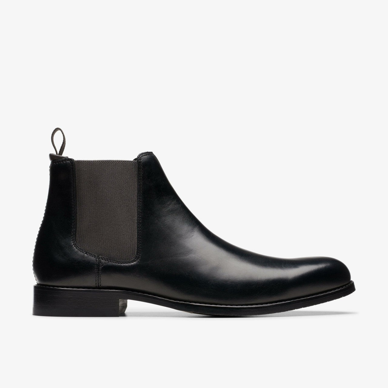 Craft Arlo Top Chelsea Boot Black Leather | Clarks outlet - Men