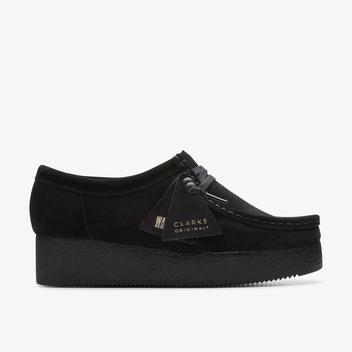 Wallacraft Bee Black Suede | Clarks discount - Women