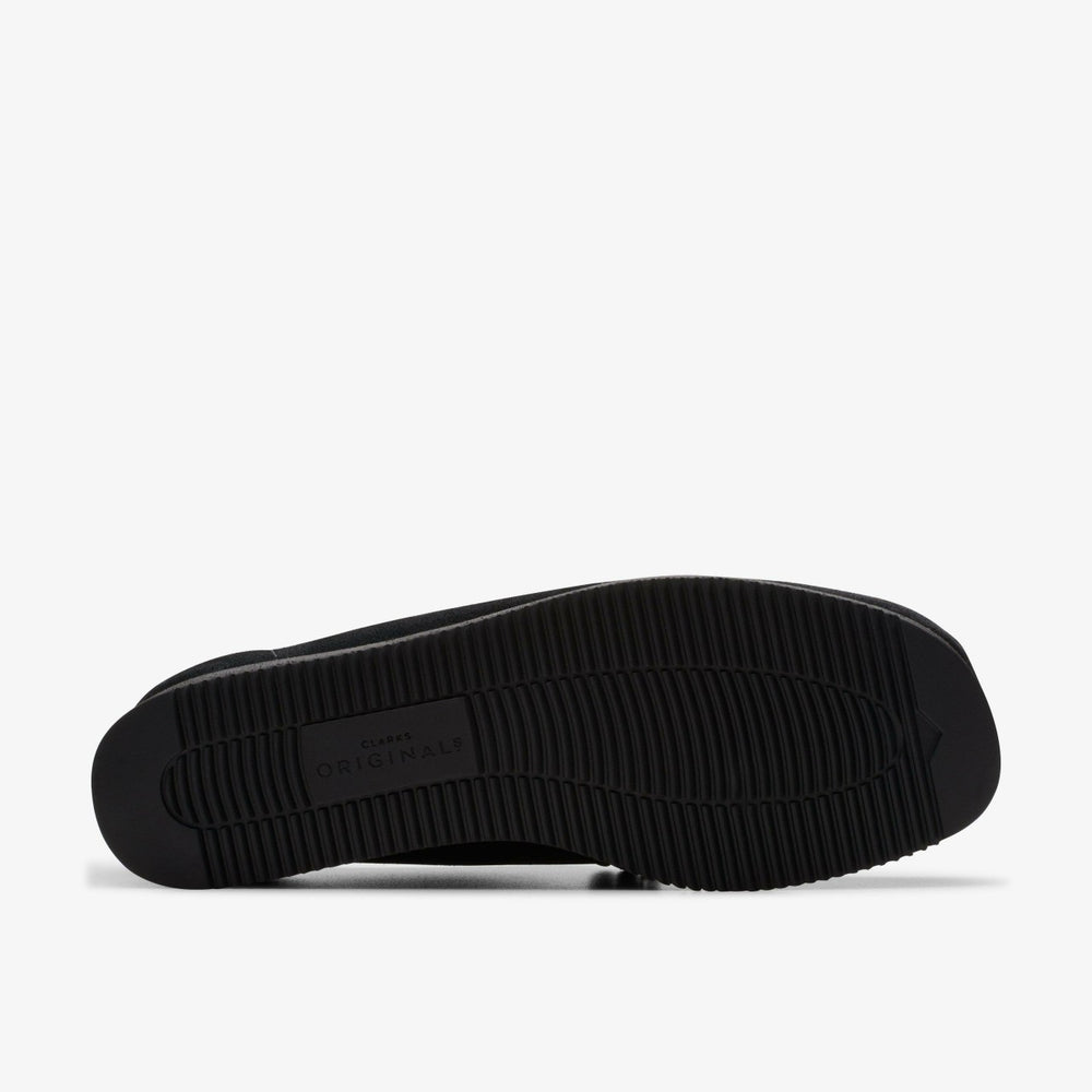 Wallacraft Bee Black Suede | Clarks discount - Women