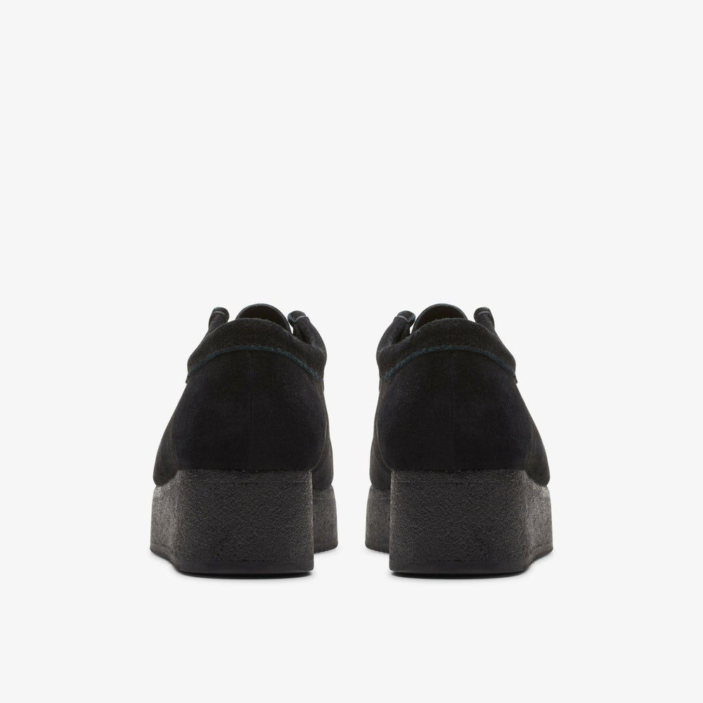 Wallacraft Bee Black Suede | Clarks discount - Women