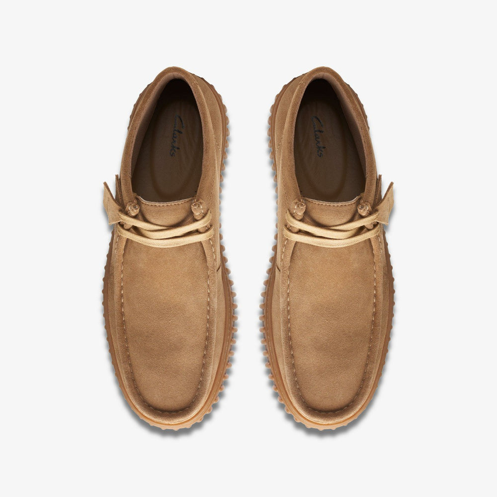Torhill Hi Dark Sand Suede | Clarks on Sale - Women / Men