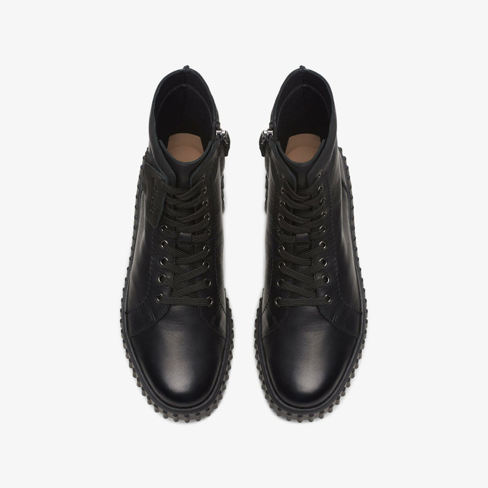 Torhill Rise Ankle Boot Black Leather | Clarks outlet - Women