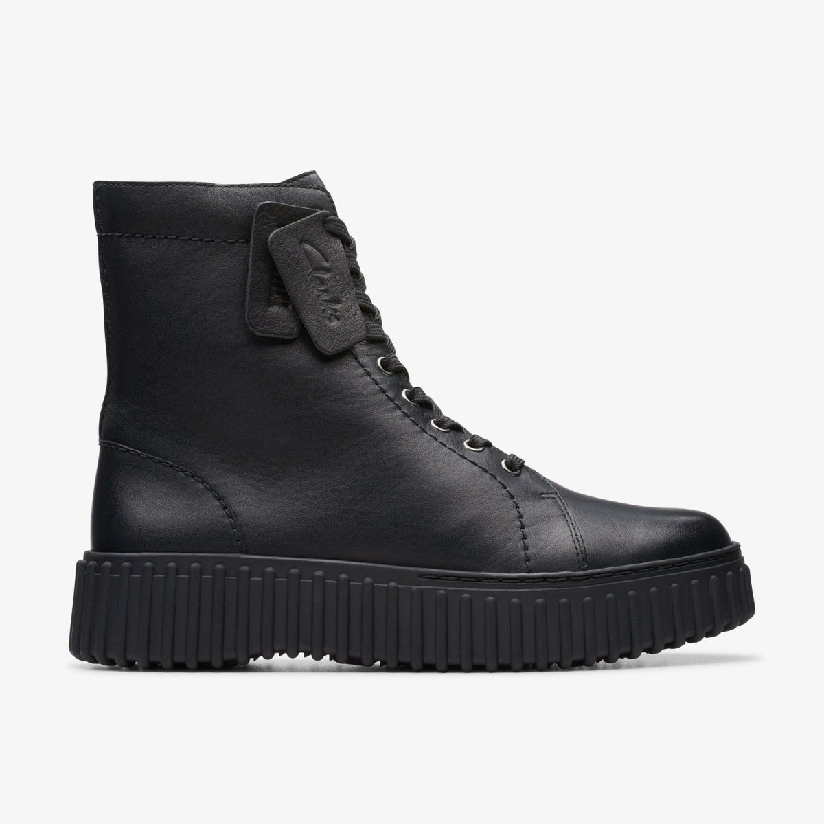 Torhill Rise Ankle Boot Black Leather | Clarks outlet - Women
