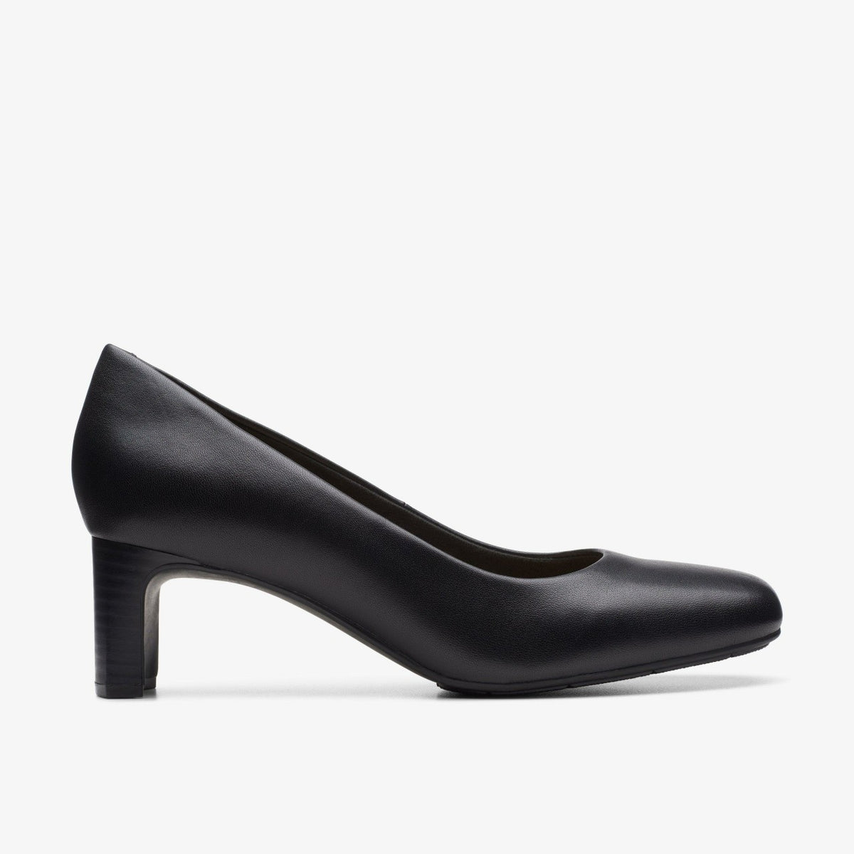 Kyndall Iris Black Leather | Clarks on Sale - Women