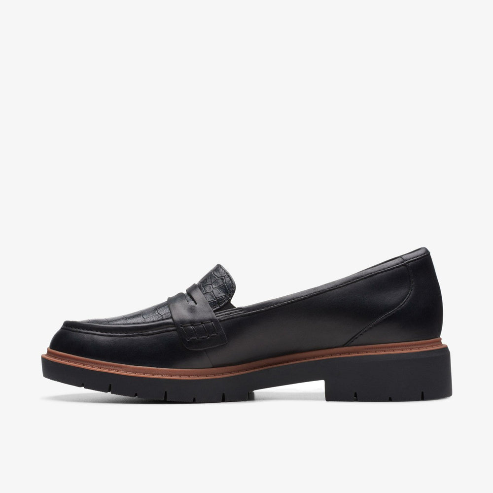 Westlynn Ayla Black Leather | Clarks Sale - Women